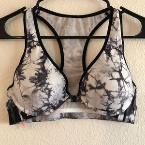 Pink Victoria Secrets Sports Push Up Bra 34C